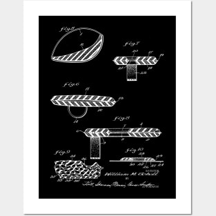 Foot Cushion Vintage Patent Hand Drawing Posters and Art